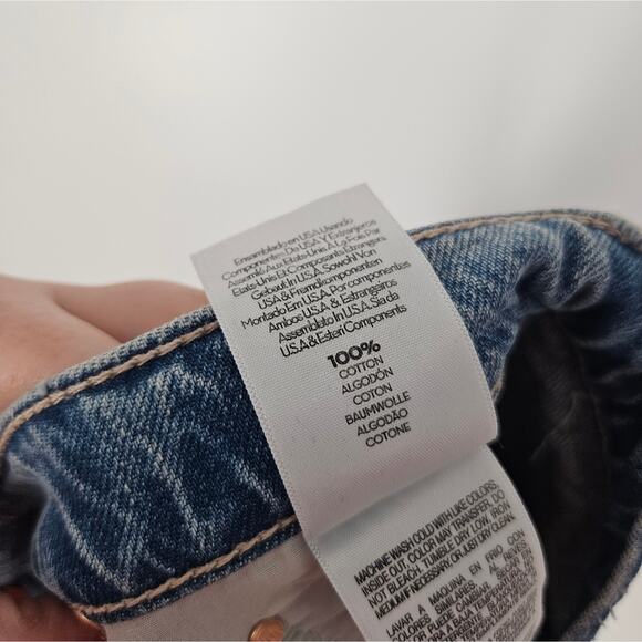 Mother Leap At The Chance Long Fray Skipper Shorts 31 - Picture 14 of 16